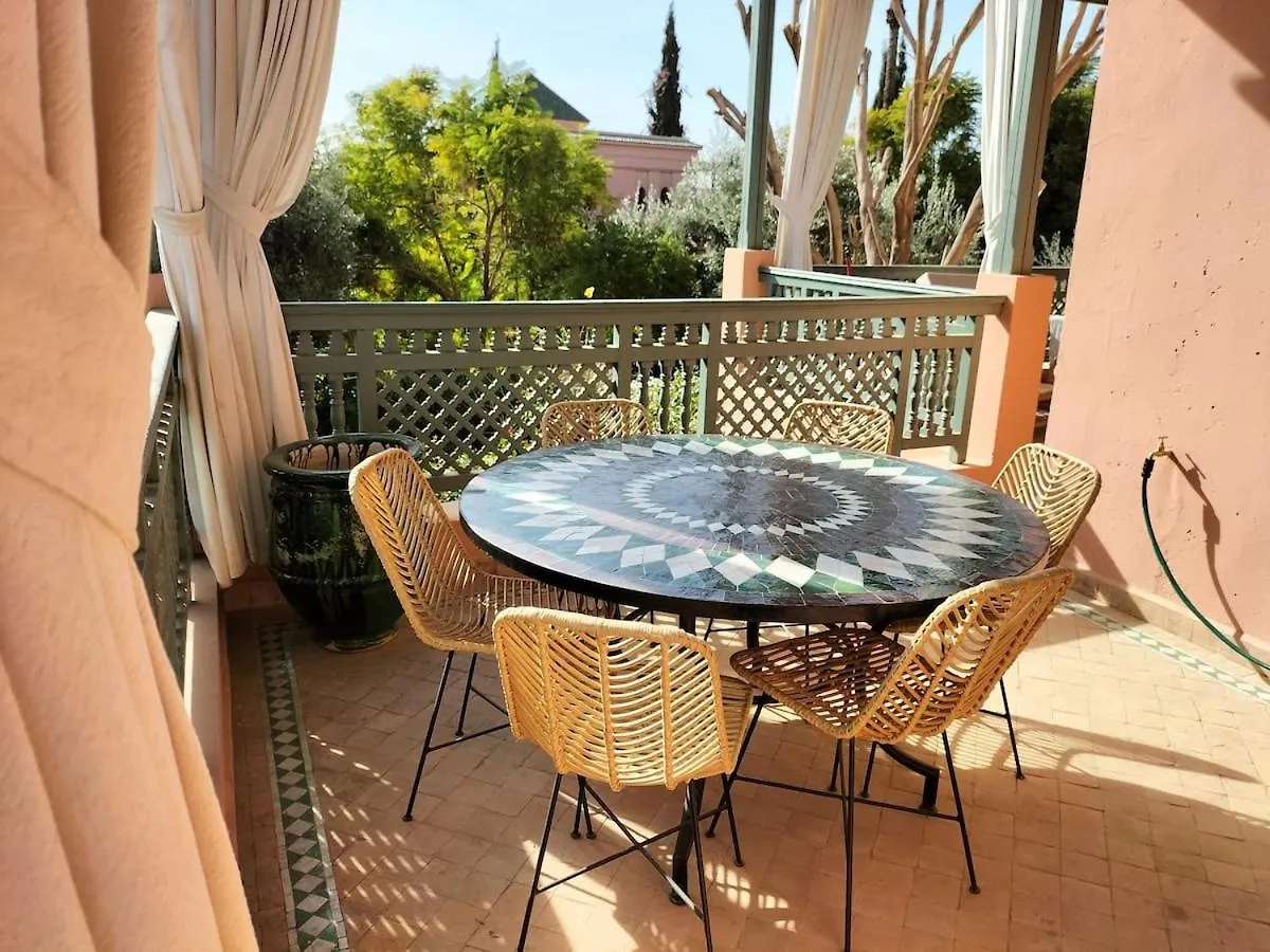 Marrakech Palmeraie Appartement 3 Ch 7 Pers Residence Avec Piscine Marrakesh Apartment