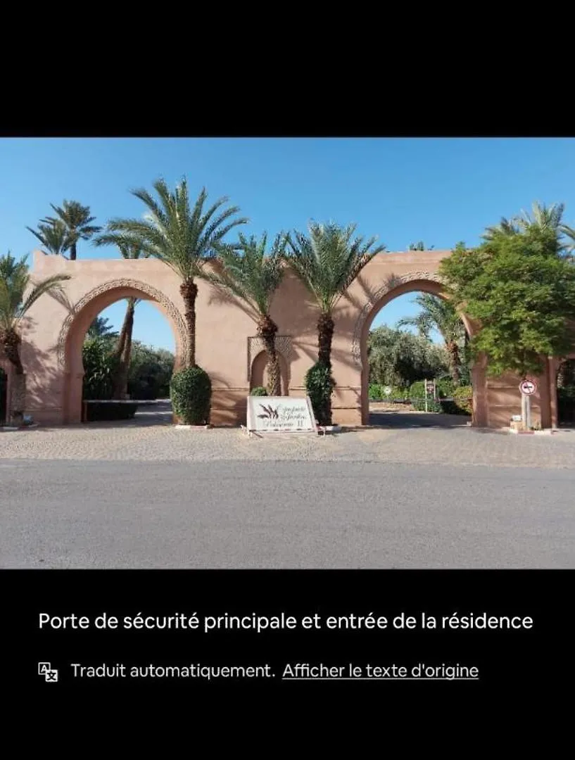 Apartment Marrakech Palmeraie Appartement 3 Ch 7 Pers Residence Avec Piscine Marrakesh Morocco